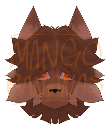 Symmetrical Head-shot, Fully Shaded