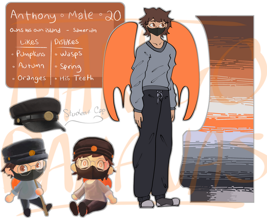 Simple Reference Sheet w/ Info Card