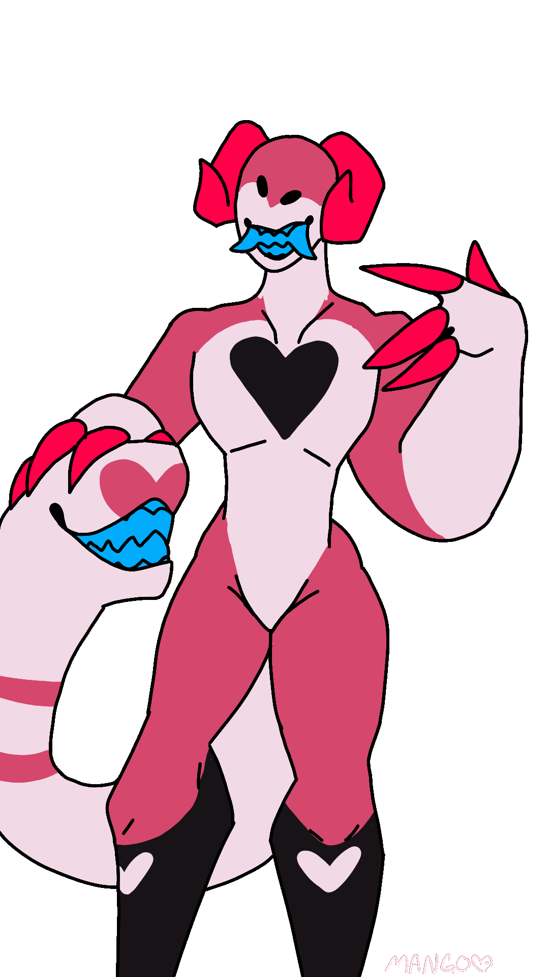 Full Body w/ No Background, Fully Animated